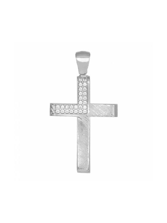 Damen Gold Kreuz 14K