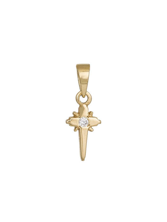 Aur Cruce 14K