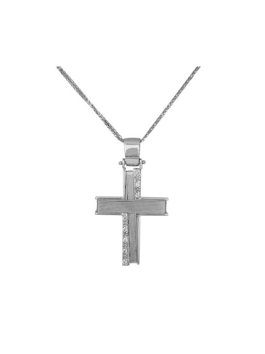 Women's Gold Cross 14K with Chain