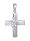 Women's White Gold Cross 14K