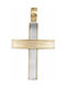 Herren Gold Kreuz 14K