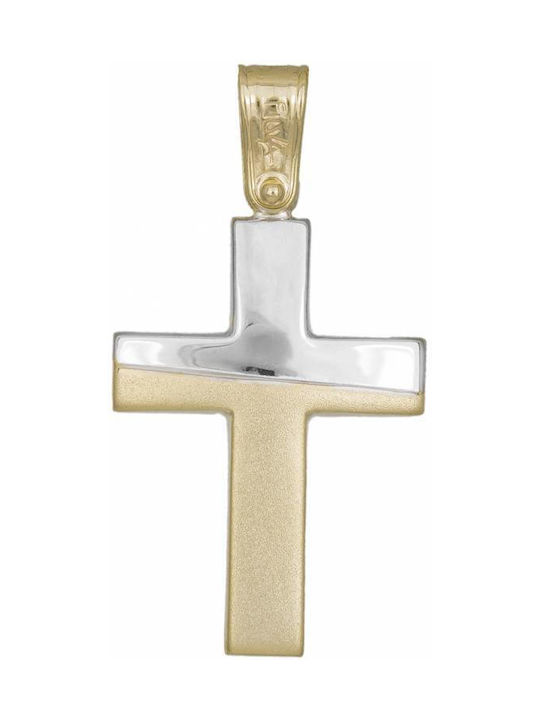 Herren Gold Kreuz 9K