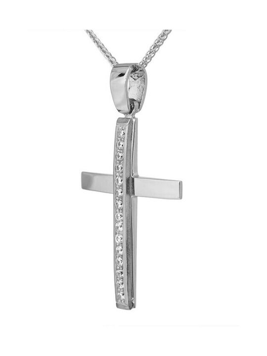 Women's Gold Cross 14K with Chain