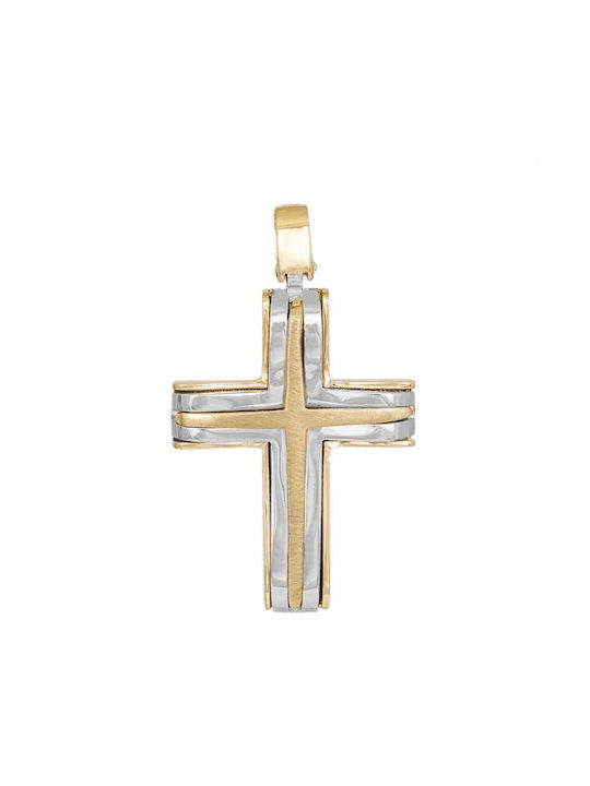 Men's Gold Cross 14K