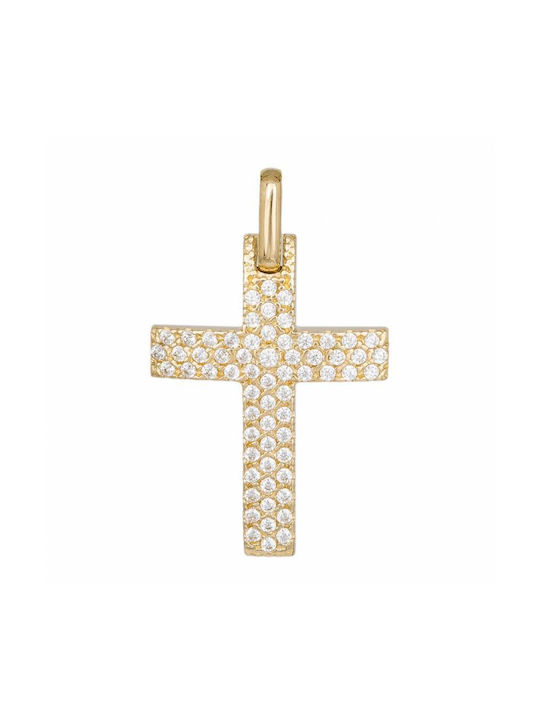 Femeiesc Aur Cruce 14K