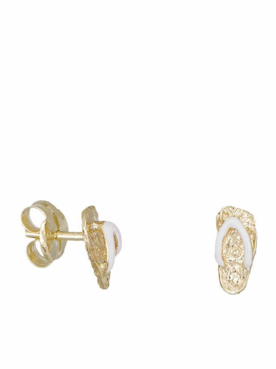 Kids Earrings Studs made of Gold 9K