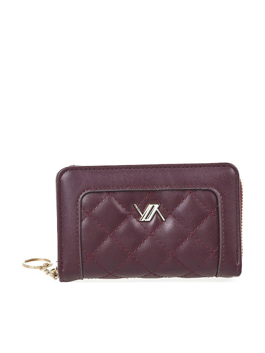 Small Women's Wallet Cards Burgundy