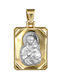 Pendant Kids Talisman Double Sided from Gold 9K 017565