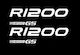 Moto Discovery Car Membrane Stickers 300 x 300cm in White Color 1pcs