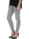 Frauen Lang Leggings Hochgeschnitten Gray