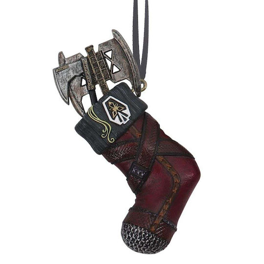 Lord of the Rings Gimli Plastic Multicolour Boot Ornament