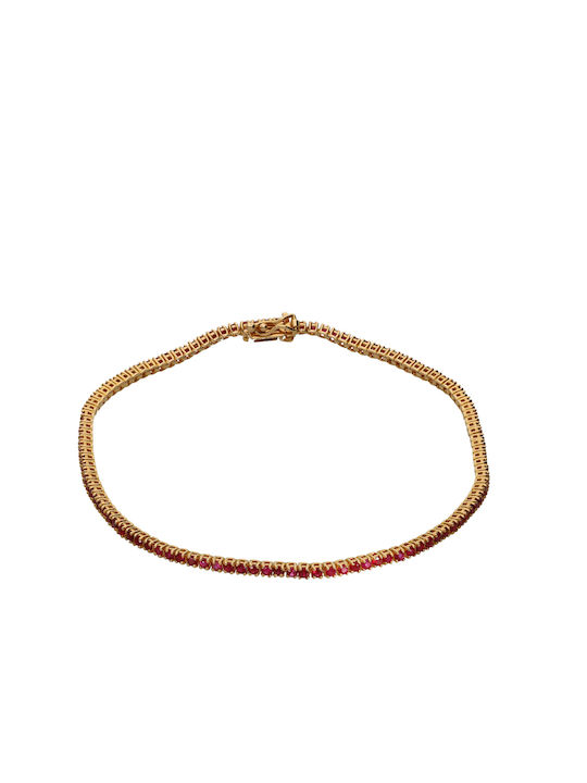 Dimiourgiko Vildiridis Bracelet Riviera made of Rose Gold