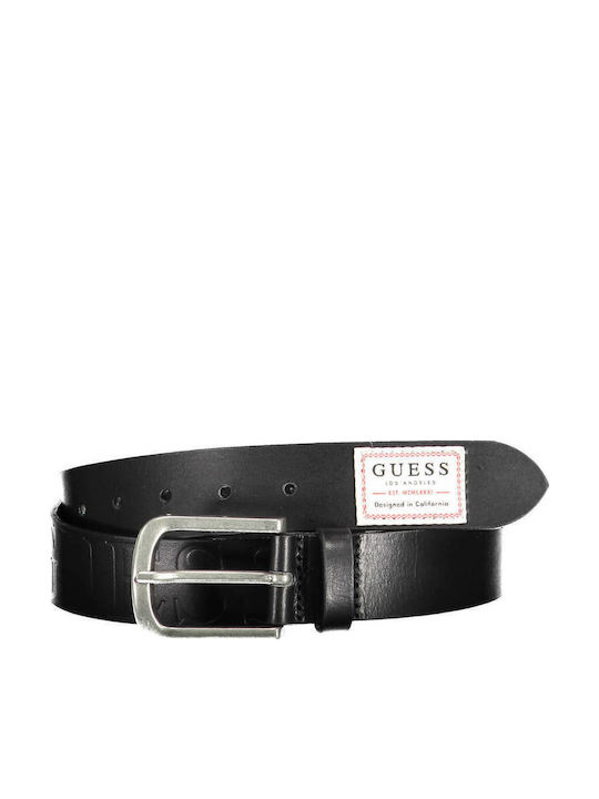 Men's Belt Leather Black