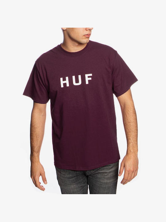 HUF Ανδρικό T-shirt Κοντομάνικο Grey Heather