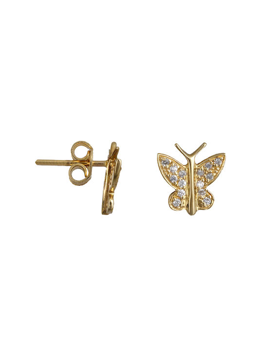 Earrings made of Gold 14K