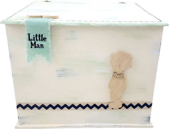 LiebeQueen Baptism Box with Moustache Theme