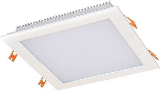 Power Led Square Recessed LED Panel 3W with Cool White Light 6000K