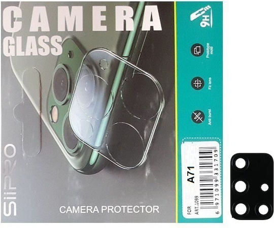 Camera Protection Tempered Glass Black for the Galaxy A71