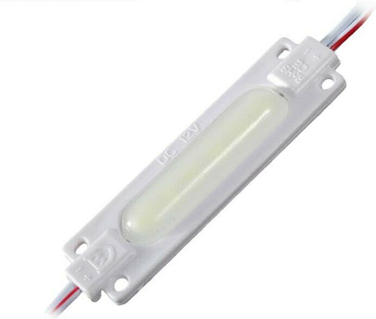 Cob LED Module 12V 2W Θερμό Λευκό 20τμχ 120120251
