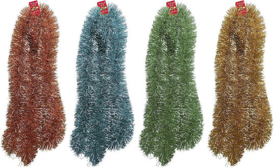 XMASfest Weihnachtliche Girlande Plastik 1Stück (Verschiedene Designs/Farben)