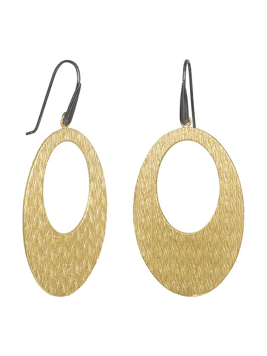 Earrings made of Silver Gold Plated