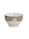 Christmas Bowl Ceramic Gray 1pcs