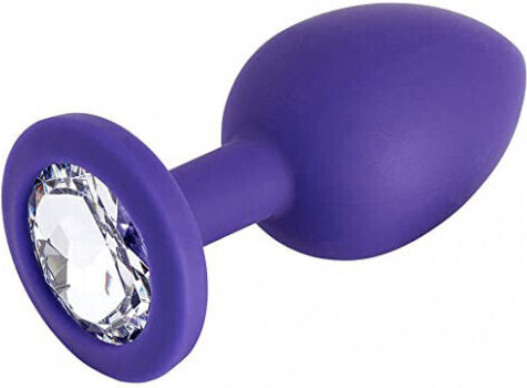 Naughty Toys Anal Plug Klein Transparent