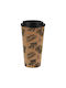 Ceramic Cup with Lid 500ml