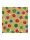 Caspari Set of Christmas Napkins L12.5xW12.5cm. 20pcs