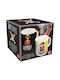 Stor One Piece Schimbare de căldură Cană Ceramică Neagră 325ml