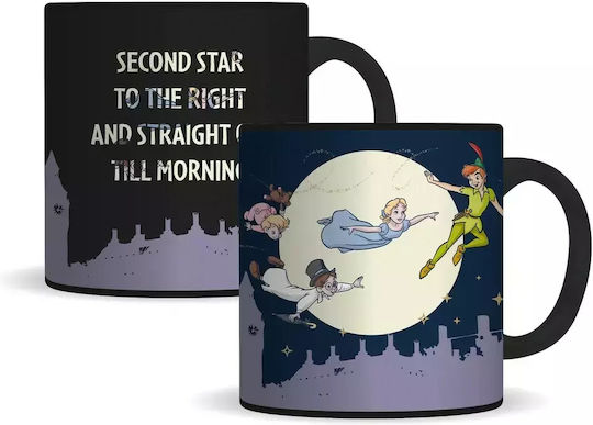 Stor Wärmewechsel Tasse Keramik Schwarz 310ml 1Stück