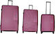 Rain Green Travel Suitcases Hard Burgundy with ...