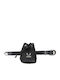 Leather Belt Bag Black