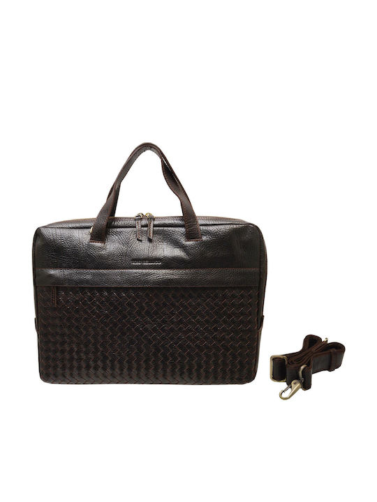 Leather Men's Bag Shoulder / Crossbody Brown