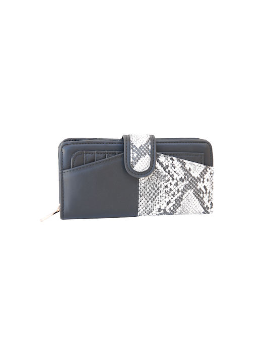 Vamore Large Women's Wallet Cards Black