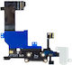 Connector Flex Καλωδιοταινία σε Λευκό χρώμα για iPhone 5