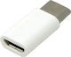 GBC GBC Micro USB Male to Micro USB Female Converter Silver 1 Piece