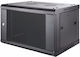 Επιτοίχια Καμπίνα Rack 4U 54x45x28cm Μαύρο 54045404