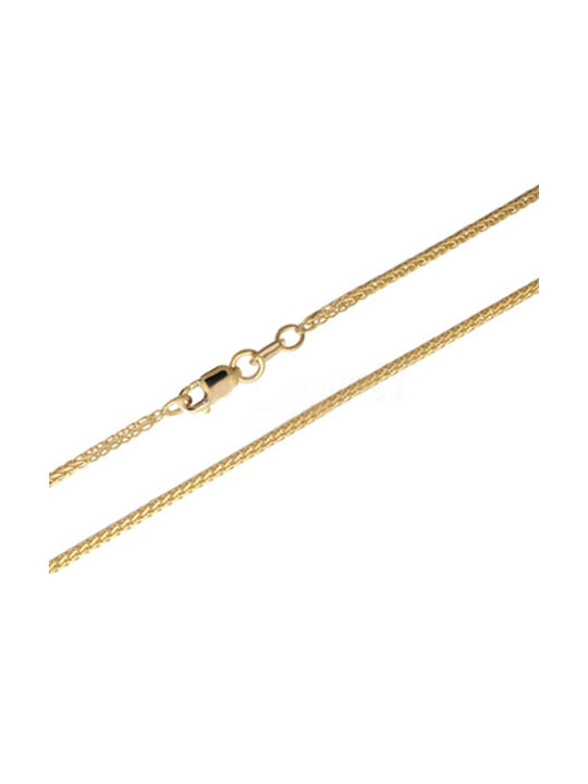 Goldene Kette Nacken 14K