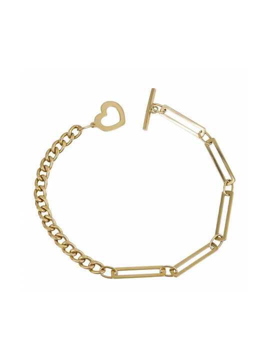 Goldene Kette Hand 14K