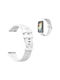 Huawei Λουράκι Σιλικόνης Λευκό (Huawei Band 7)