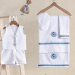 Christening Oilcloths Set White