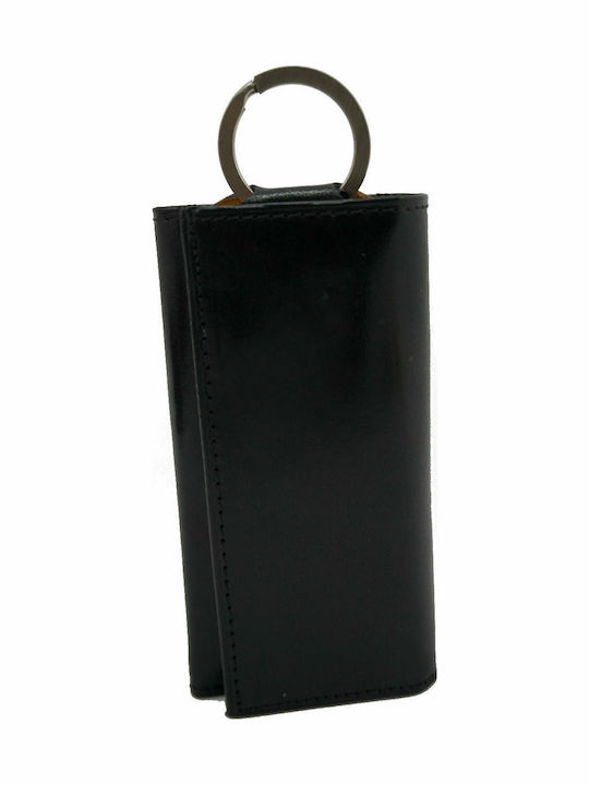 Mybag Schlüsselhalter aus Leder Schwarz