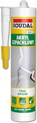 Soudal Silicon Acrilic pentru lemn Alba 280ml 1buc