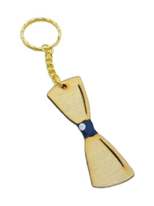 Onwood Keychain Wooden Gold