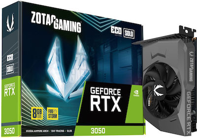 Zotac GeForce RTX 3050 8GB GDDR6 Eco Solo Κάρτα Γραφικών