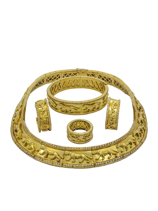 Savvas Design Σετ Κοσμημάτων από Χρυσό 18K Savvas Design Σετ Κοσμημάτων από Χρυσό 18K