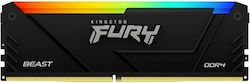 Kingston Fury Beast 16GB DDR4 RAM with 3733 Speed for Desktop