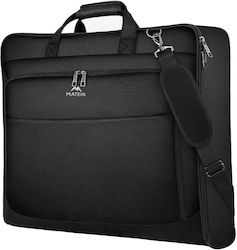 Matein Fabric Atârnare Case for Bags in Black Color 1buc