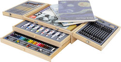 ECD Germany Wooden Colouring Set 85 Pieces